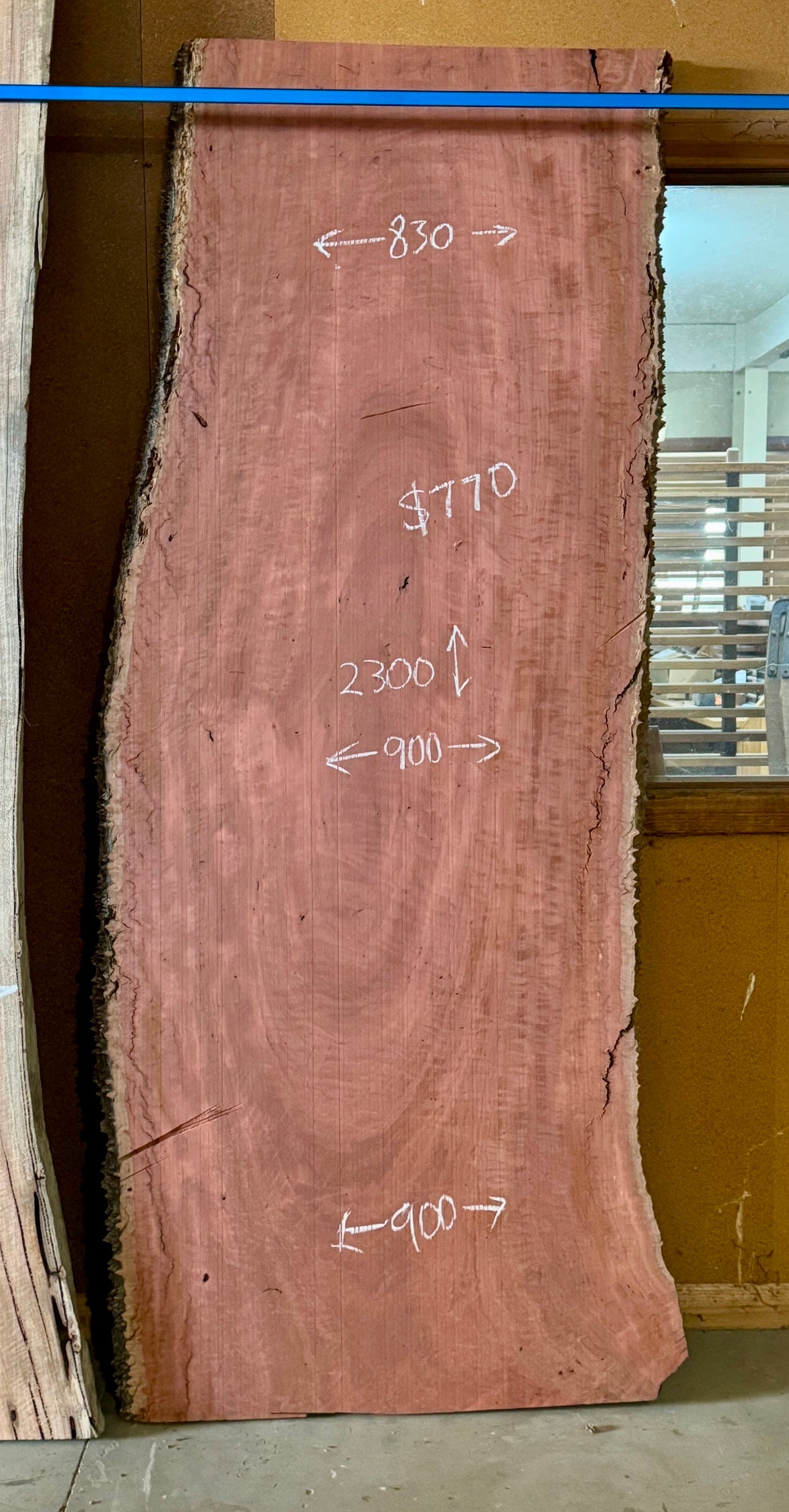 Red Gum Timber Slab