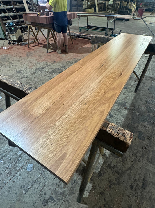 Messmate Timber Benchtop - Fully Finished