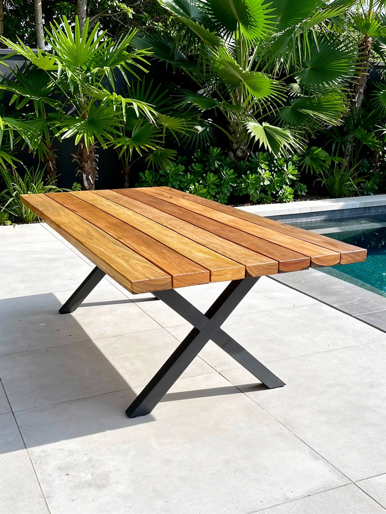 Out Door Table - Dressed