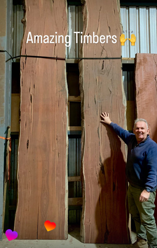Western Australian Jarrah Slabs