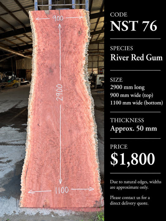 River Red Gum Timber Slab