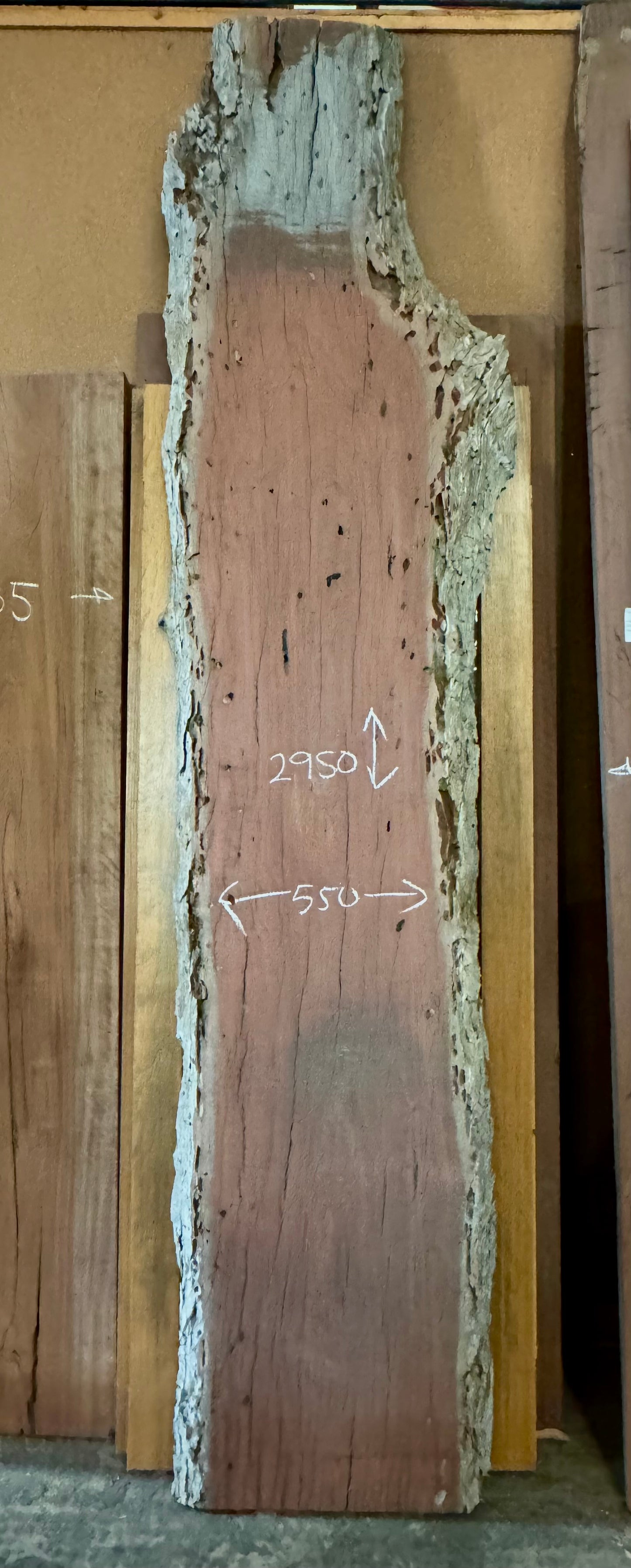 Red Gum Timber Slab