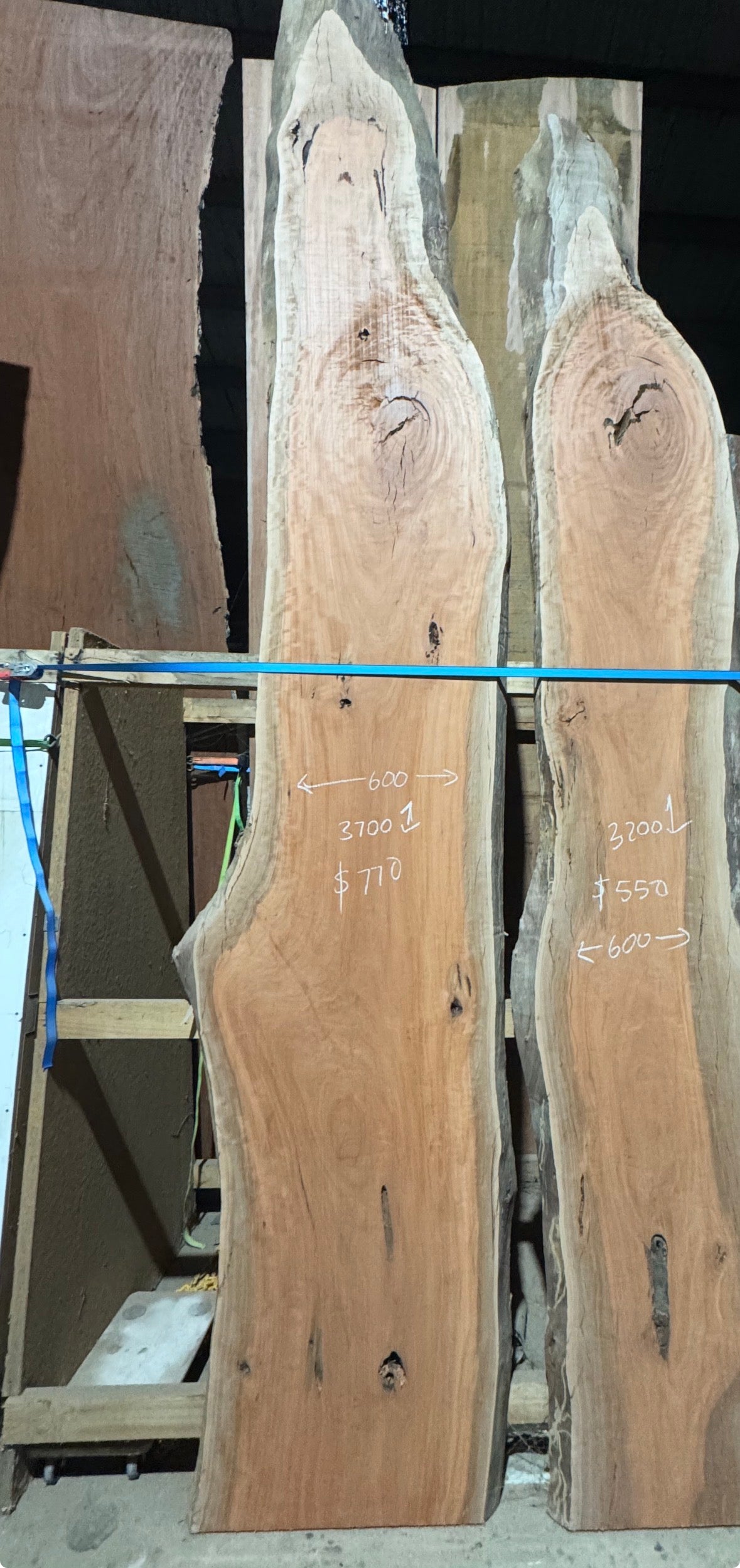 Red Gum Timber Slab