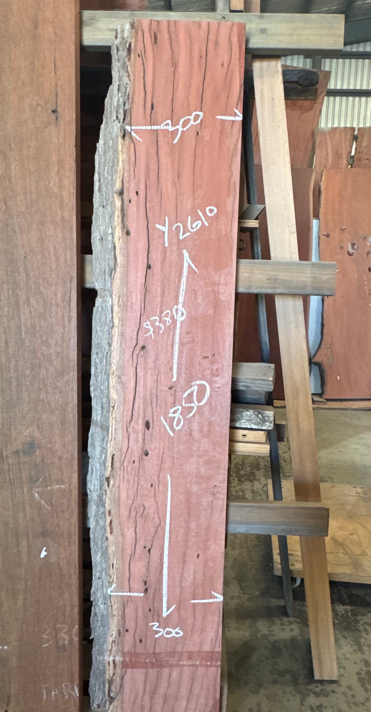 Red Gum Mantle or Shelf