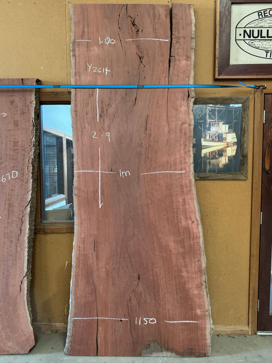 Red Gum One Piece Slab Table Top