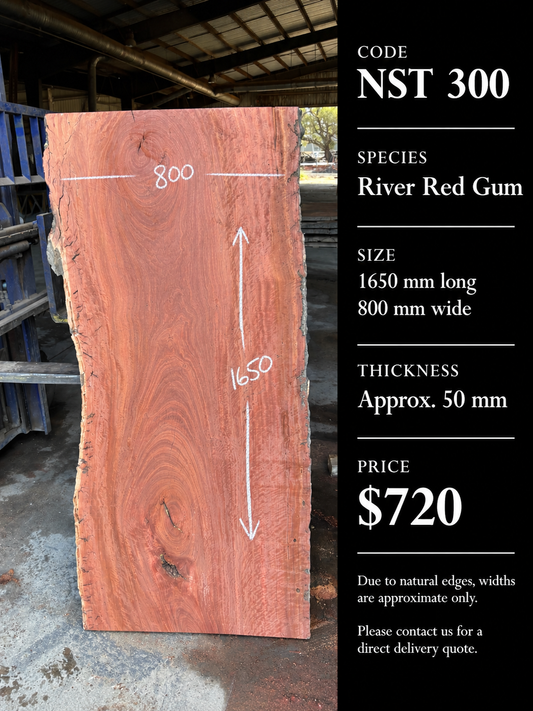 River Red Gum Timber Slab
