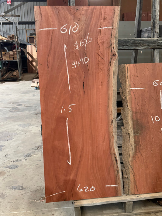 Red Gum Vanity Top